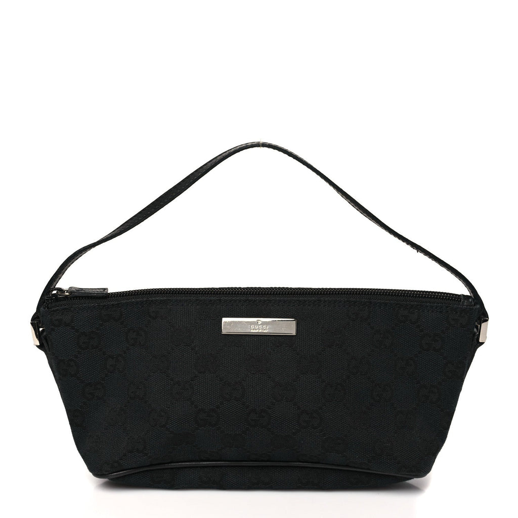 Monogram Boat Pochette Black