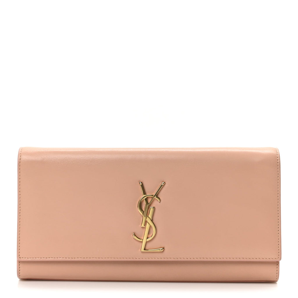 Calfskin Classic Monogram Cassandre Clutch Blush