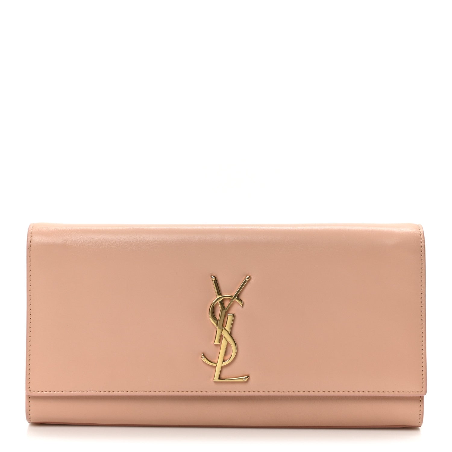 Calfskin Classic Monogram Cassandre Clutch Blush