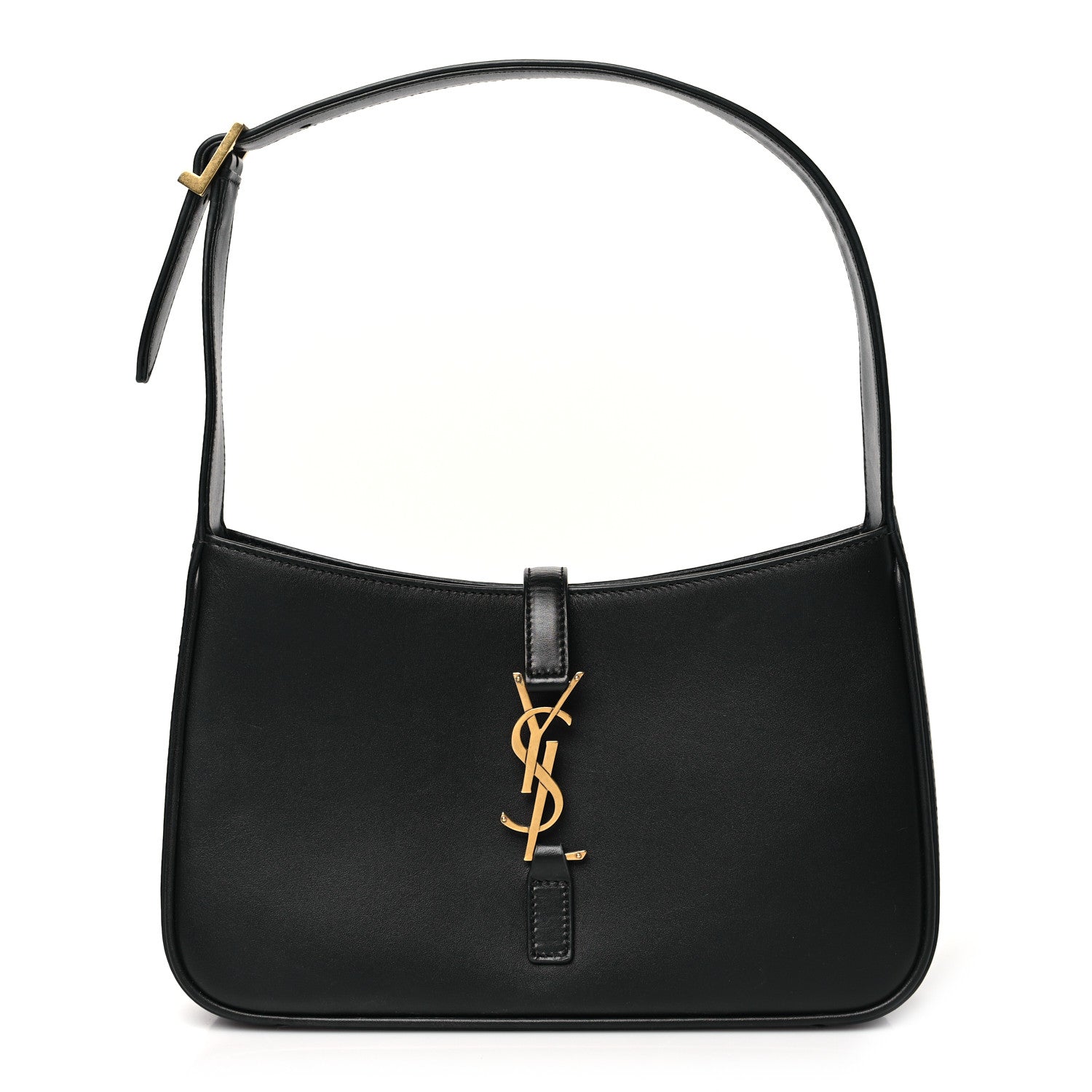 Smooth Calfskin Le 5 A 7 Hobo Black