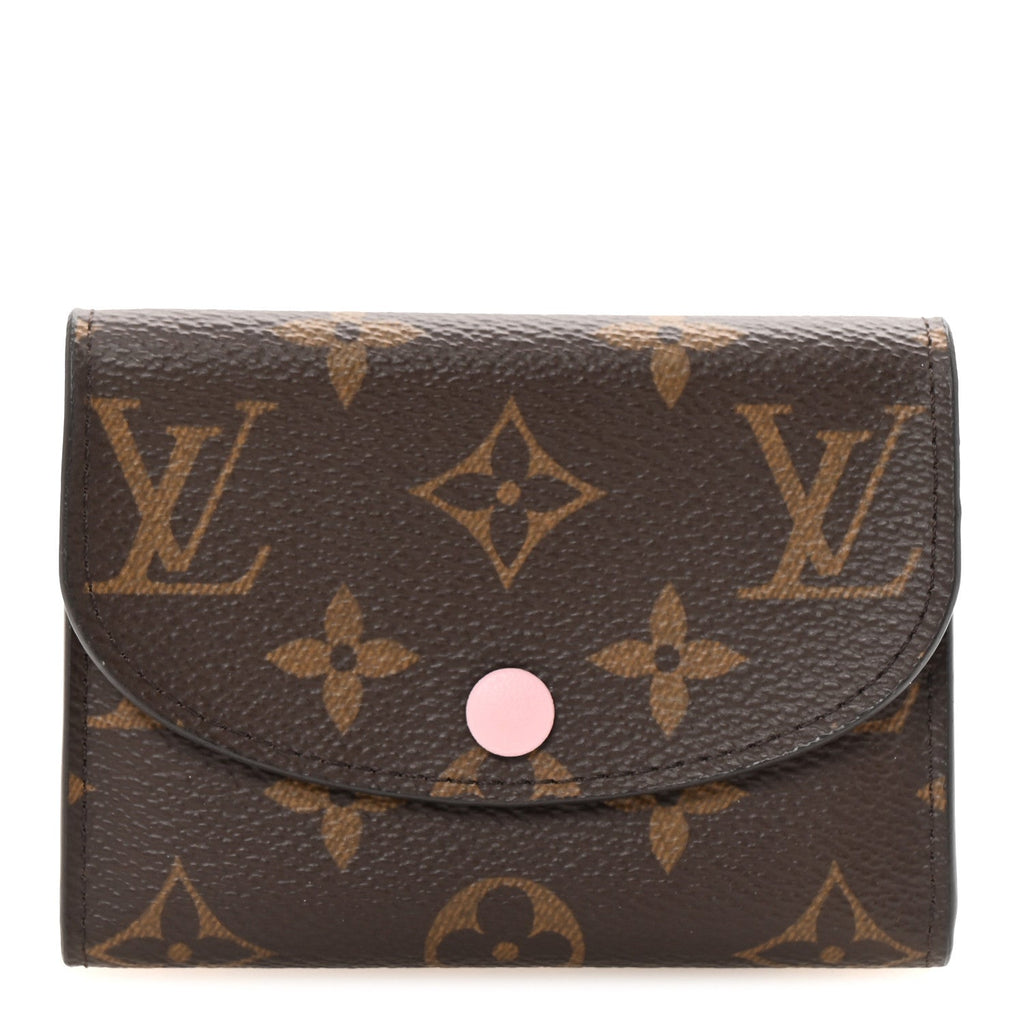 Monogram Rosalie Coin Purse Rose Ballerine