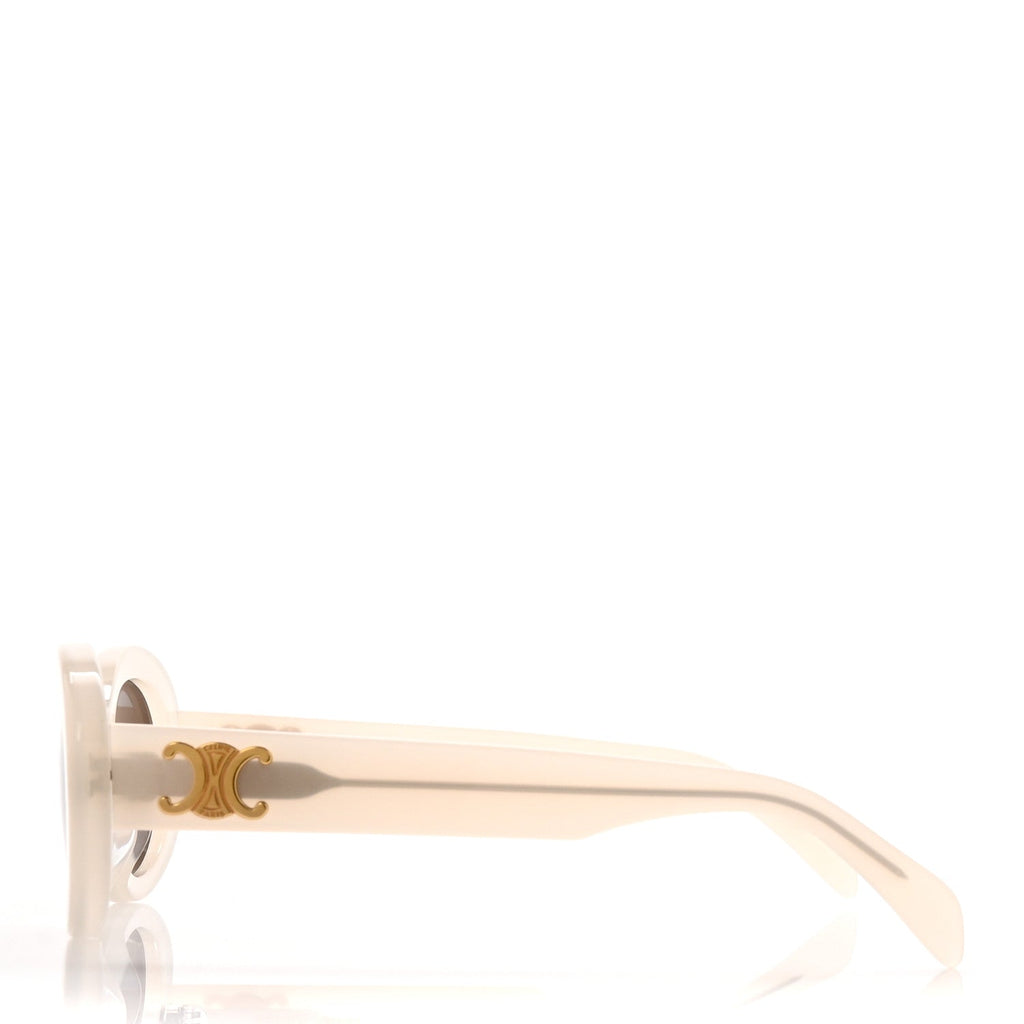 Acetate Triomphe 01 Sunglasses CL 40194U White