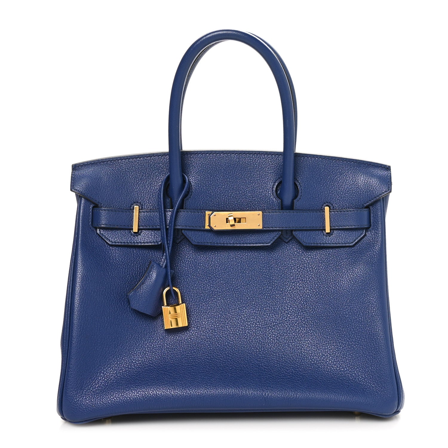 Taurillon Novillo Birkin 30 Bleu Saphir