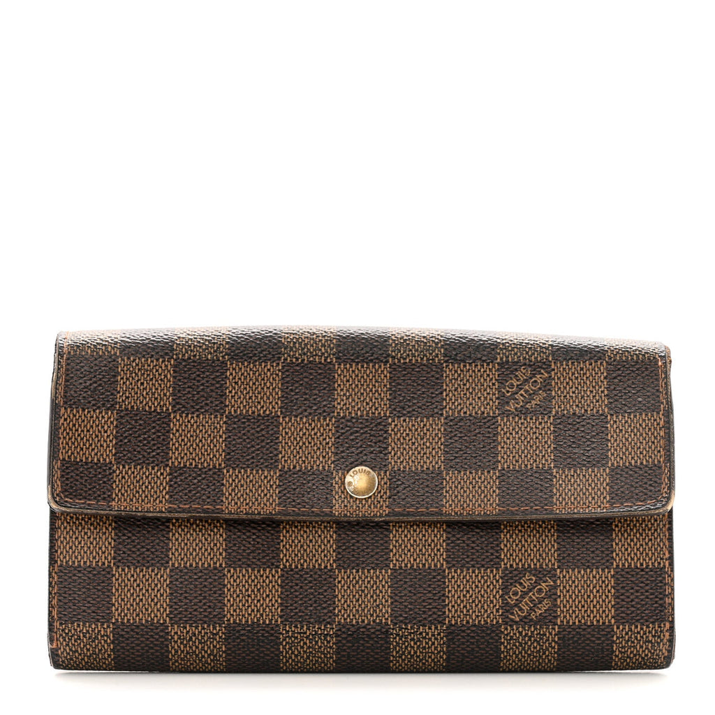 Damier Ebene Sarah Wallet