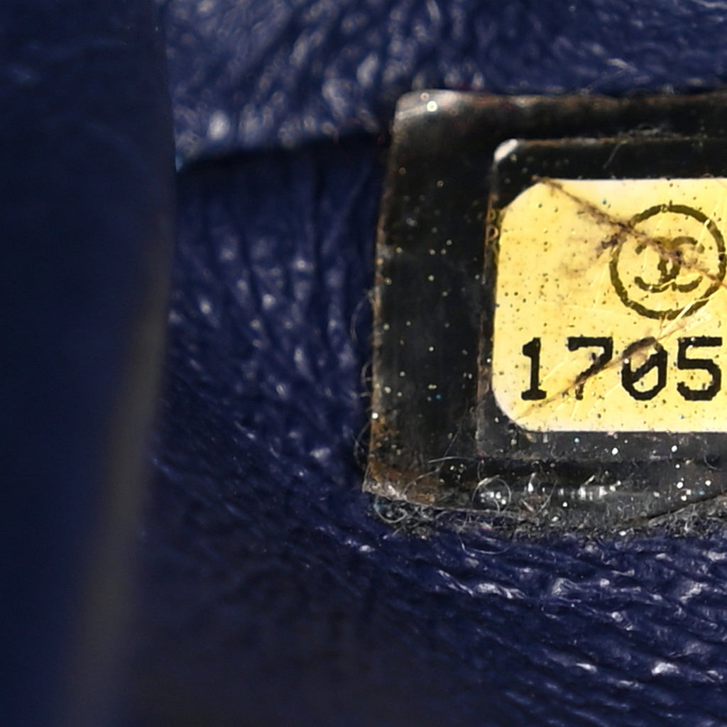 Aged Calfskin Quilted 2.55 Reissue 226 Flap Dark Blue
