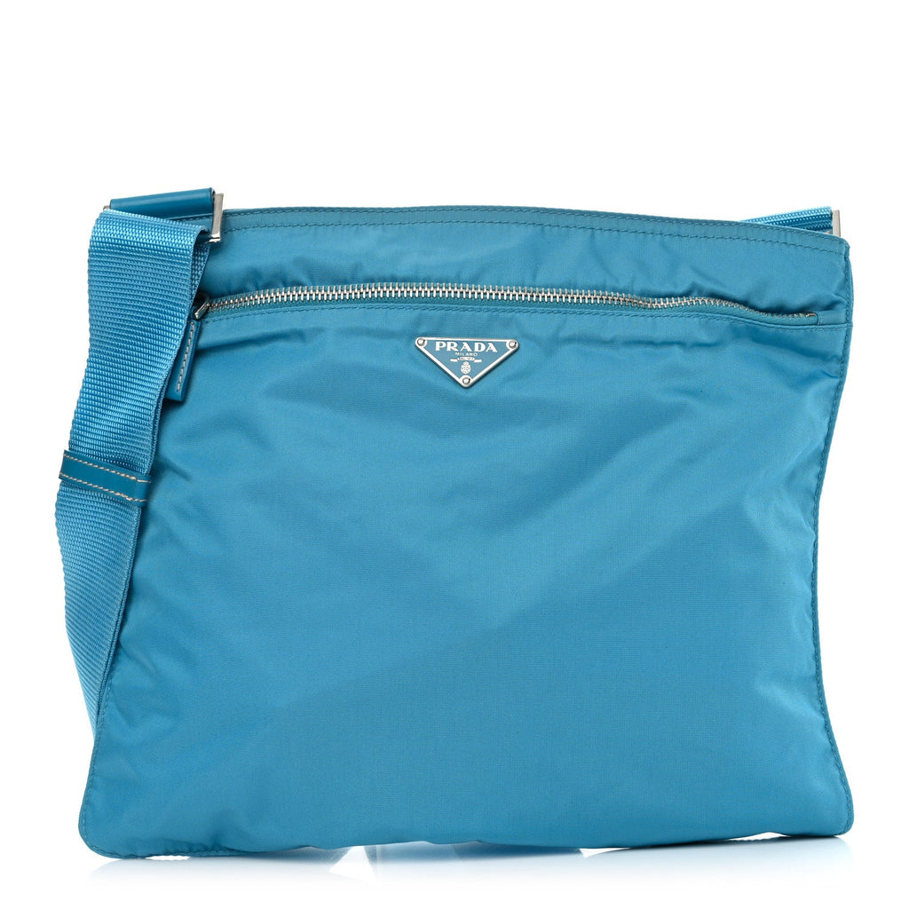 Nylon Vela Flat Messenger Bag Voyage