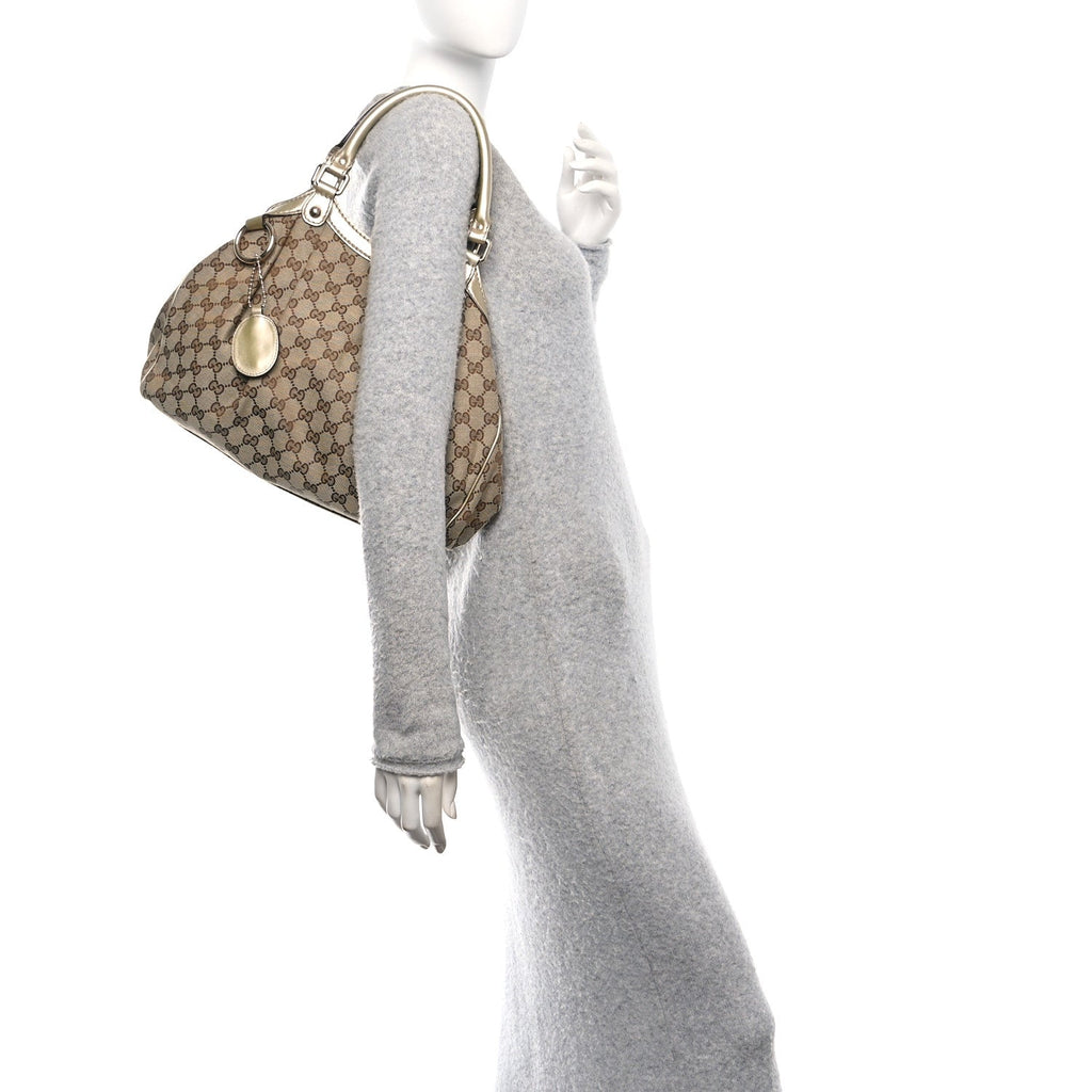 Monogram Medium Sukey Tote Champagne