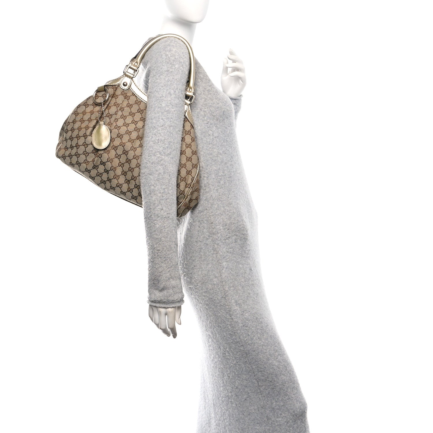 Monogram Medium Sukey Tote Champagne