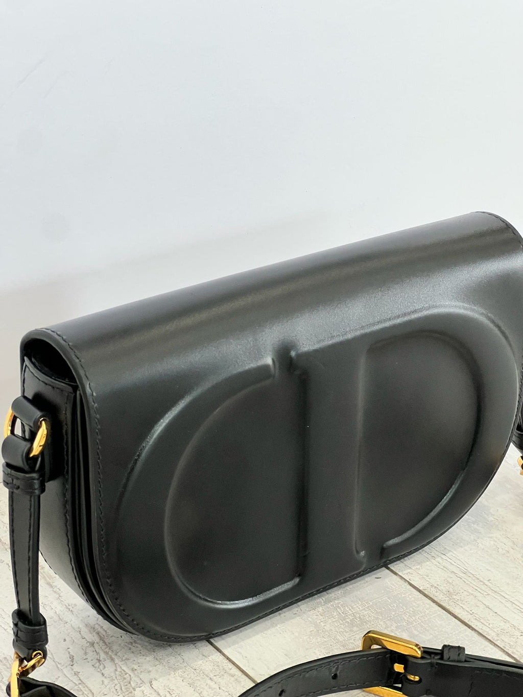 DIOR C'EST DIOR LEATHER CROSSBODY BAG