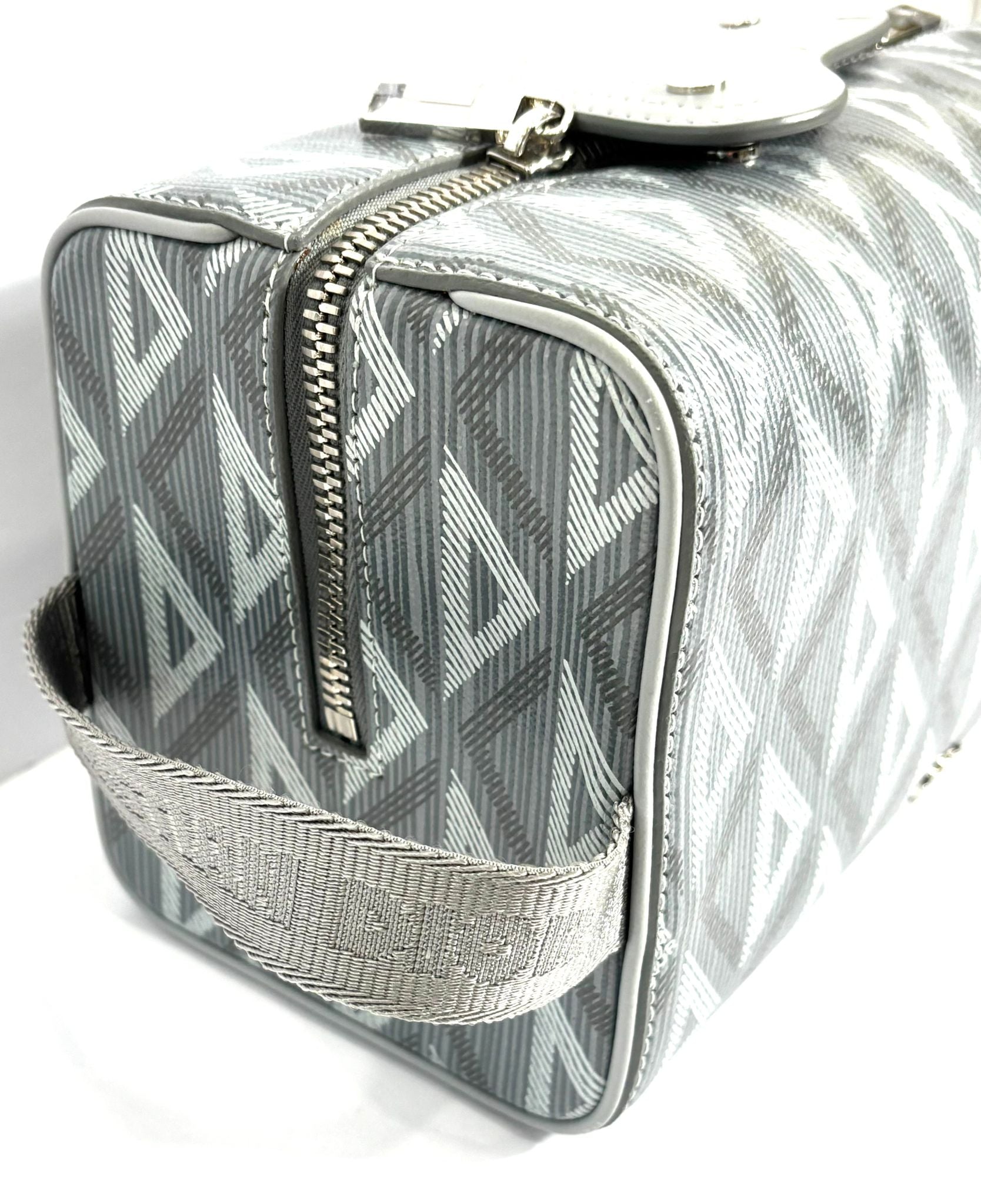 DIOR COATED CANVAS CD DIAMOND LINGOT TOLIETRY POUCH