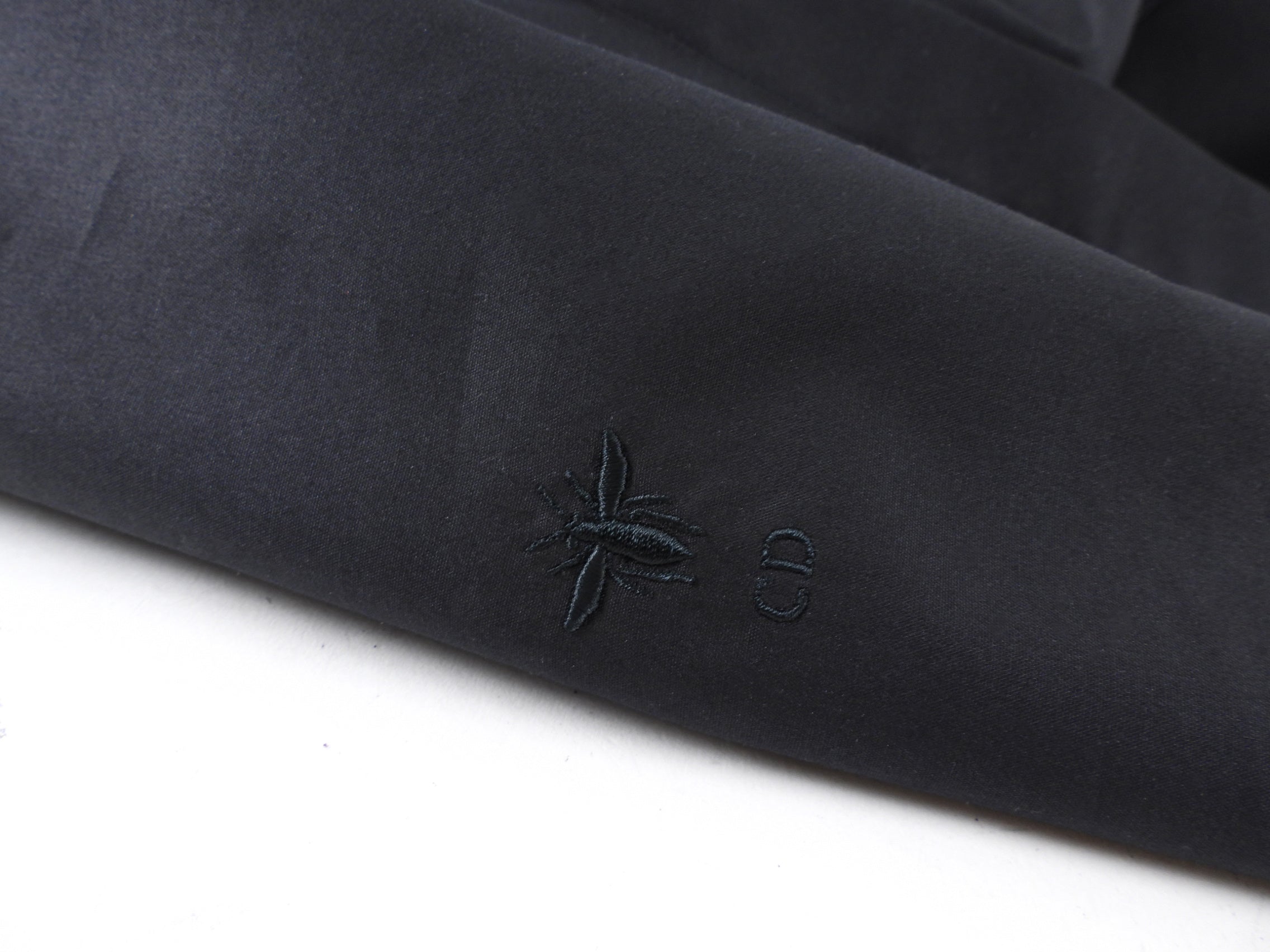 Christian Dior Black Cotton Coral Bead Embroidery Boho Shirt - S / M