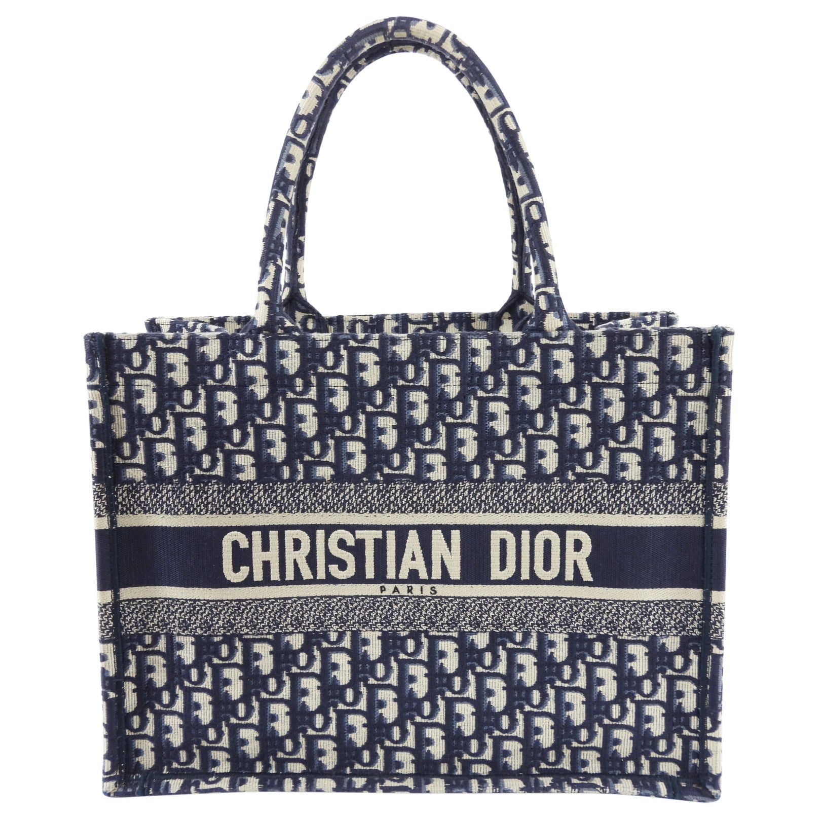 Dior Monogram Oblique Small Book Tote Bag