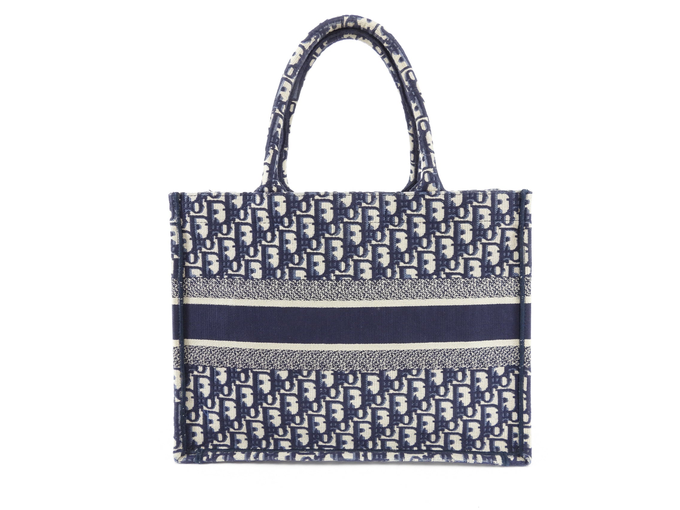 Dior Monogram Oblique Small Book Tote Bag