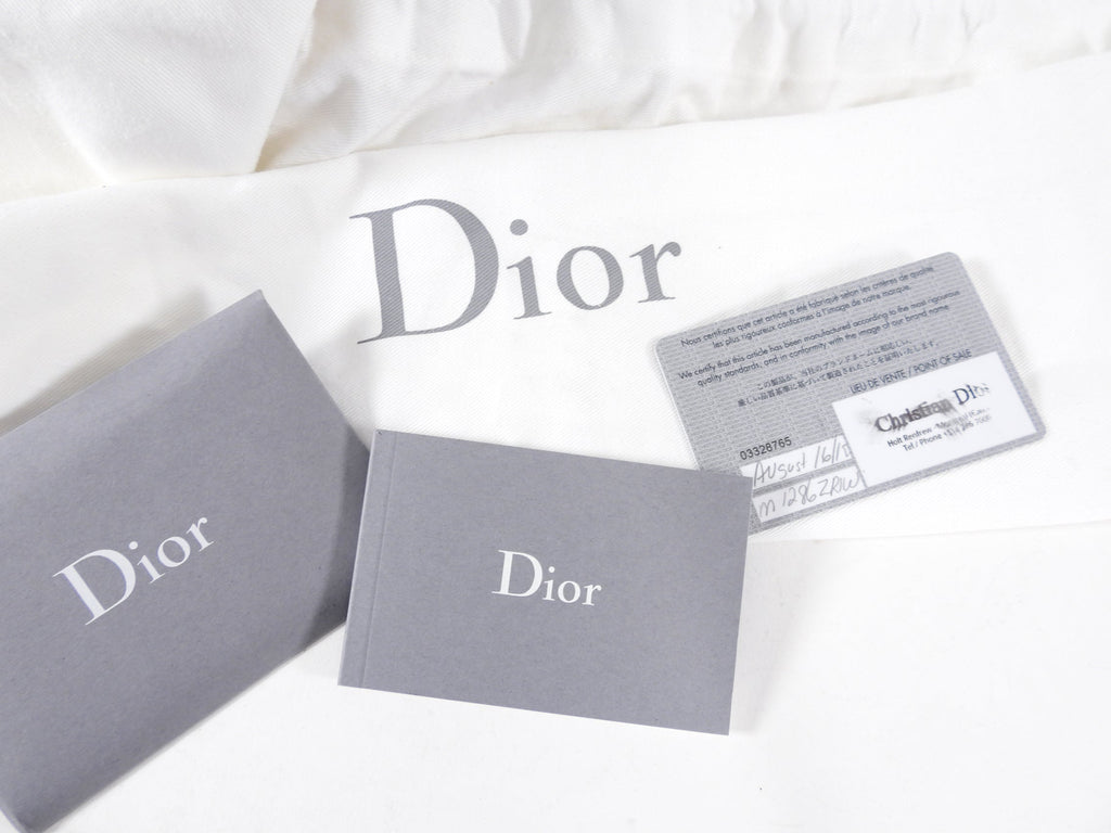 Dior Monogram Burgundy Trotter Oblique Book Tote Bag