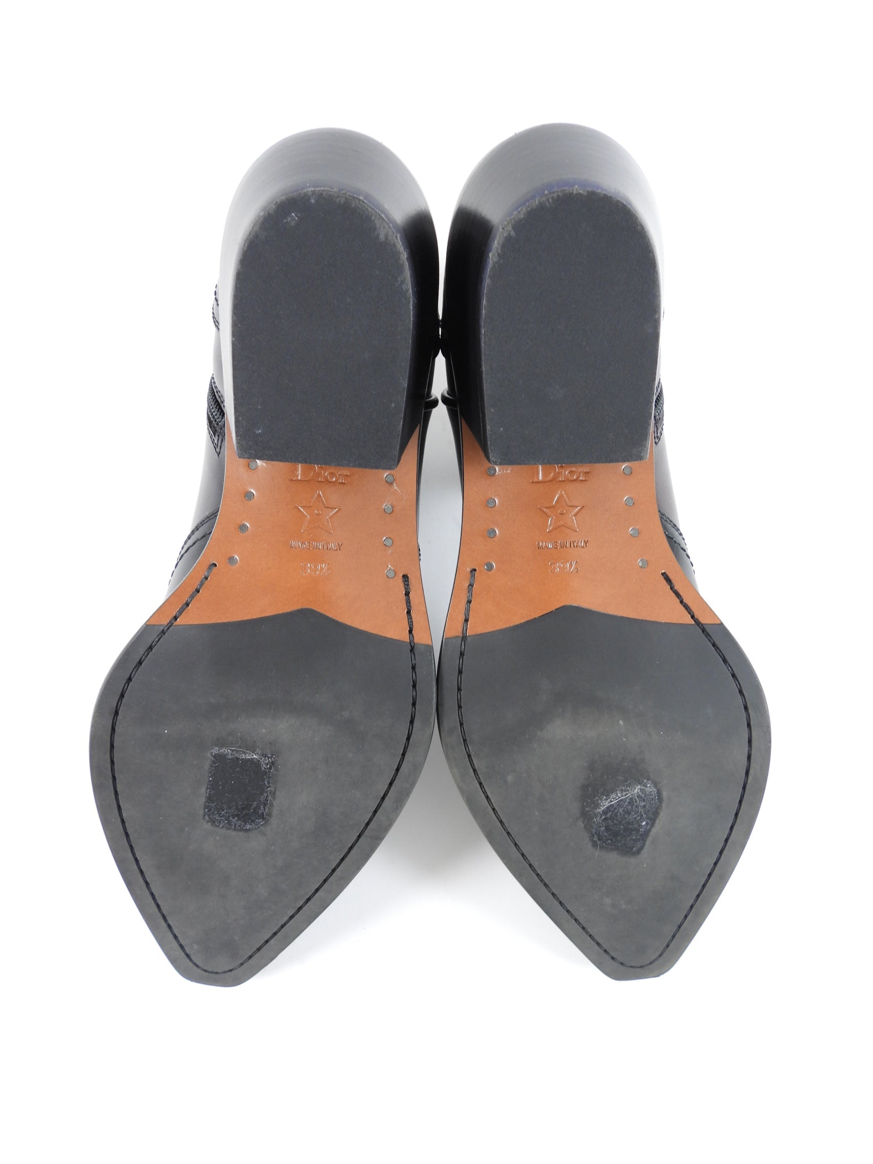Christian Dior Dior West Zip up Western Ankle Boot - 39.5
