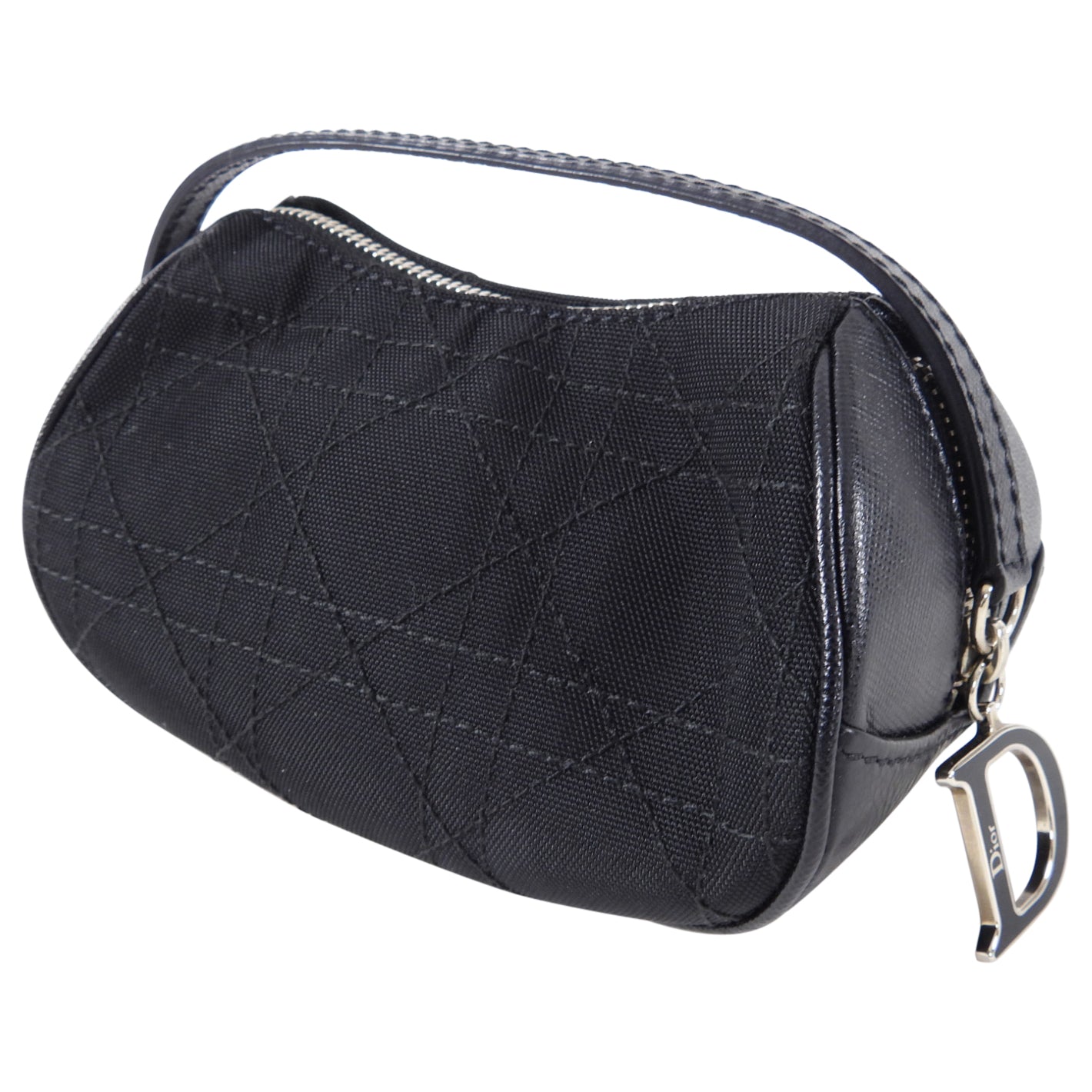 Dior Vintage Cannage Micro Cosmetic Pouch