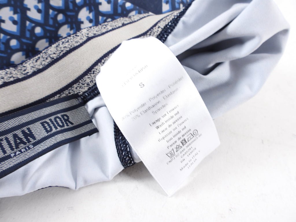 Christian Dior DiorAlps Navy Blue Oblique Logo Leggings - S