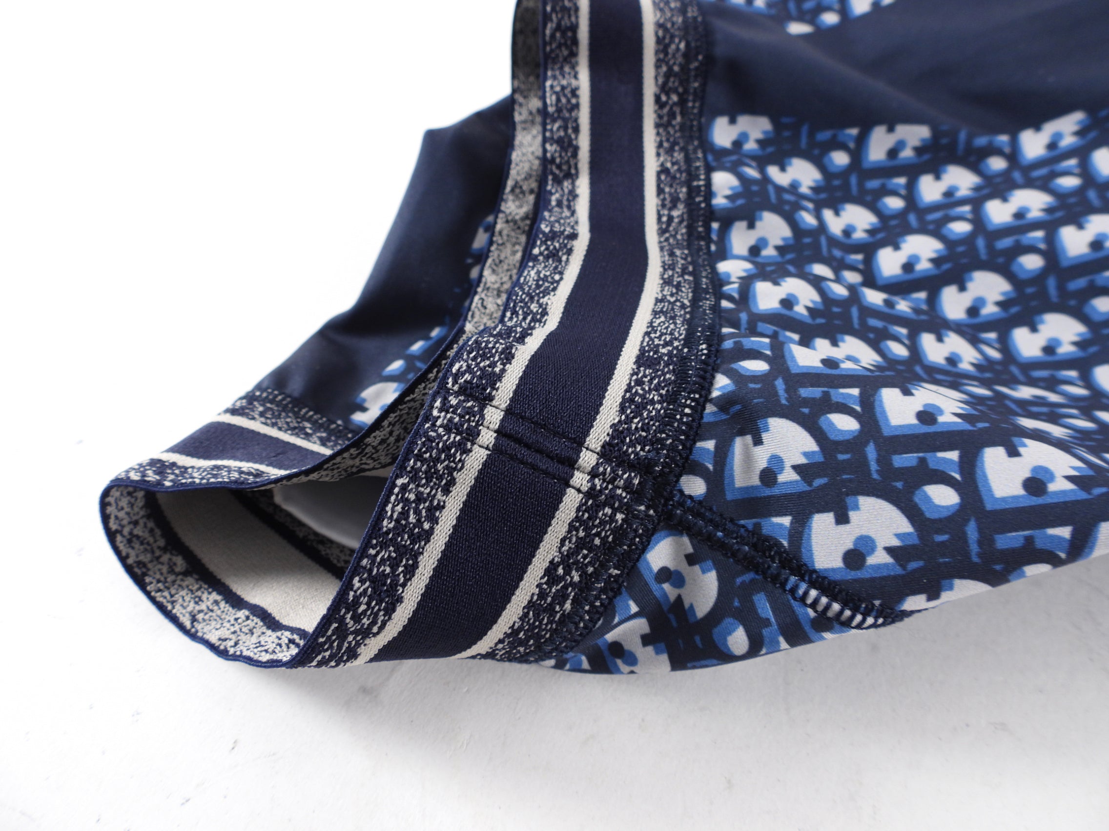 Christian Dior DiorAlps Navy Blue Oblique Logo Leggings - S