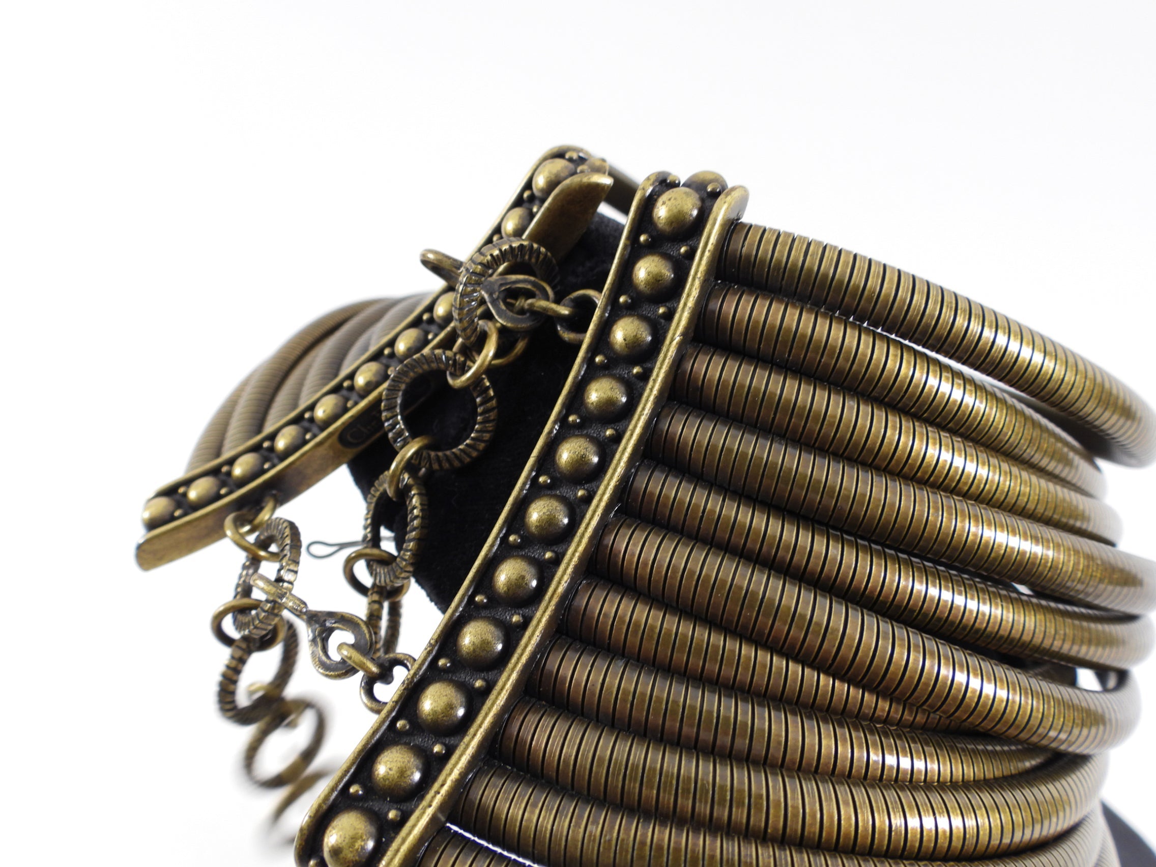 Christian Dior John Galliano Vintage 1997 Masai Choker Necklace
