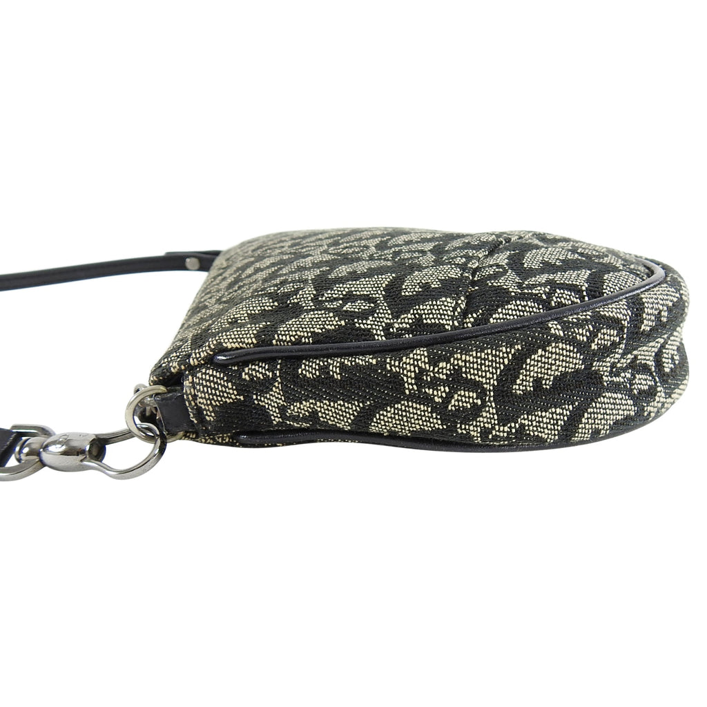 Christian Dior Monogram Oblique Canvas Mini Saddle Bag