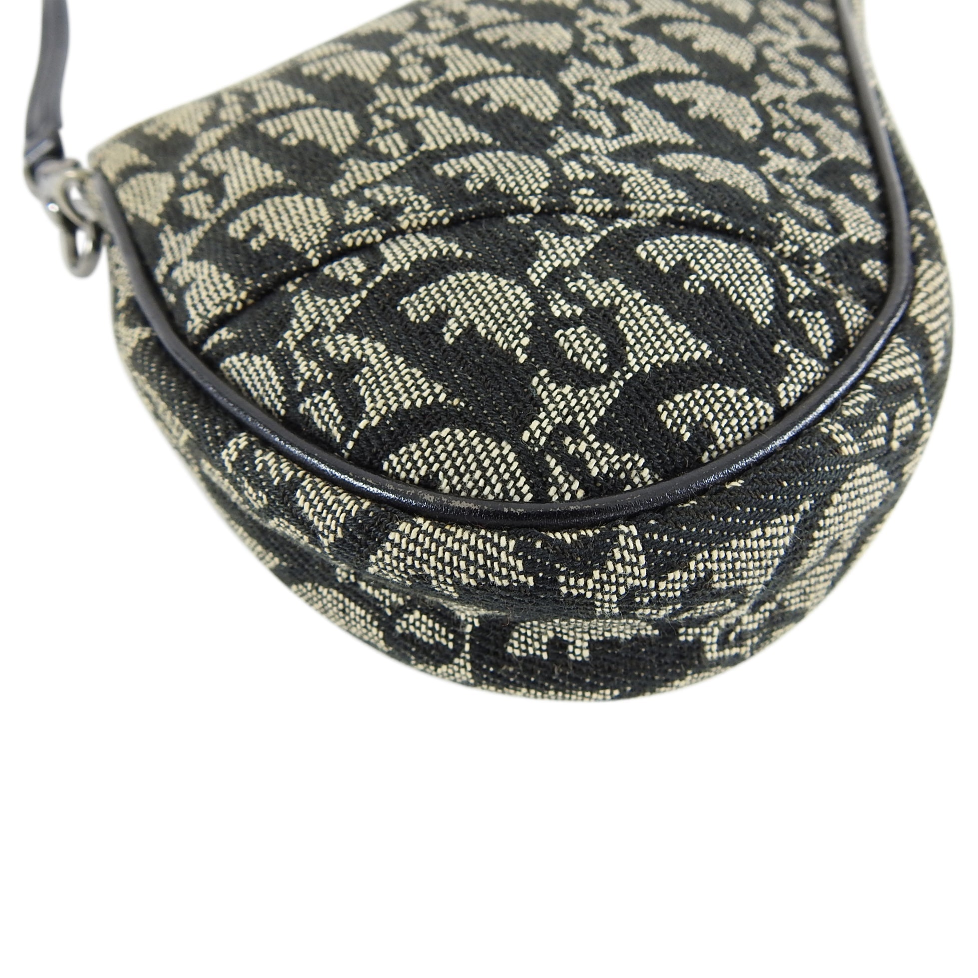 Christian Dior Monogram Oblique Canvas Mini Saddle Bag