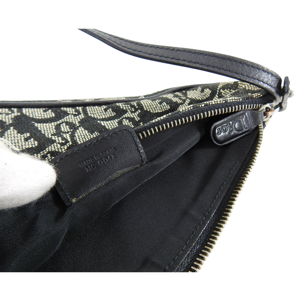 Christian Dior Monogram Oblique Canvas Mini Saddle Bag