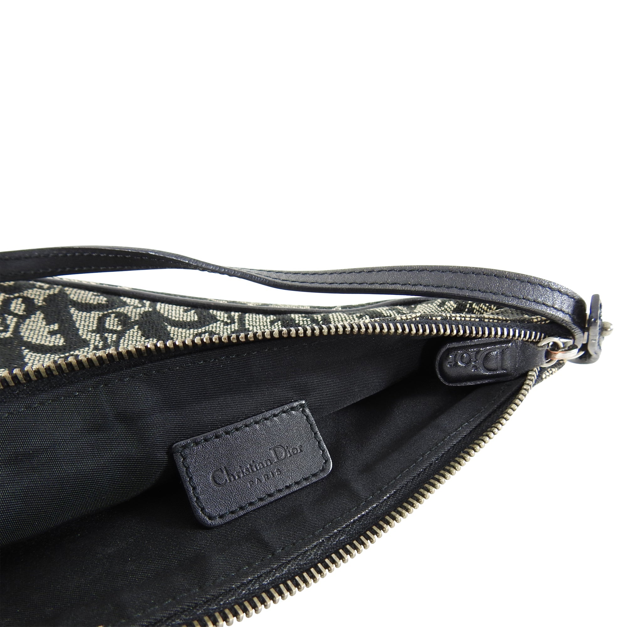 Christian Dior Monogram Oblique Canvas Mini Saddle Bag