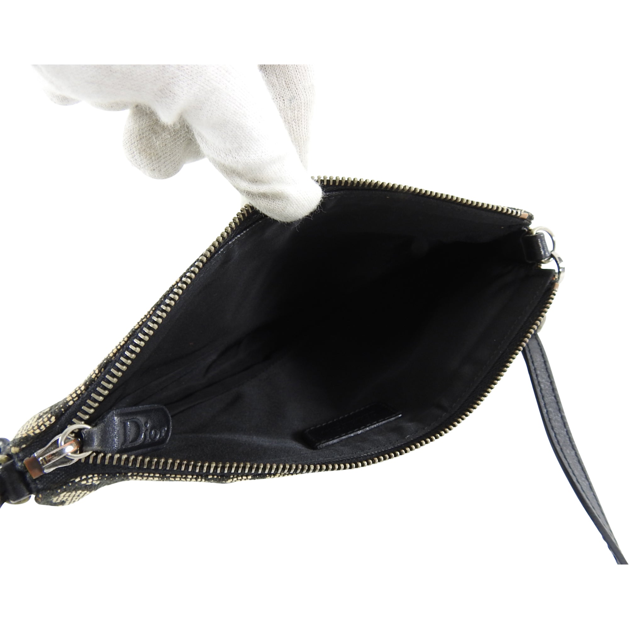 Christian Dior Monogram Oblique Canvas Mini Saddle Bag