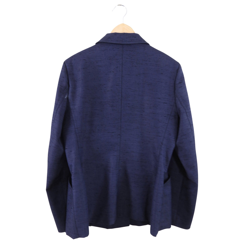 Christian Dior Navy Textured Zip Jacket - 8/10