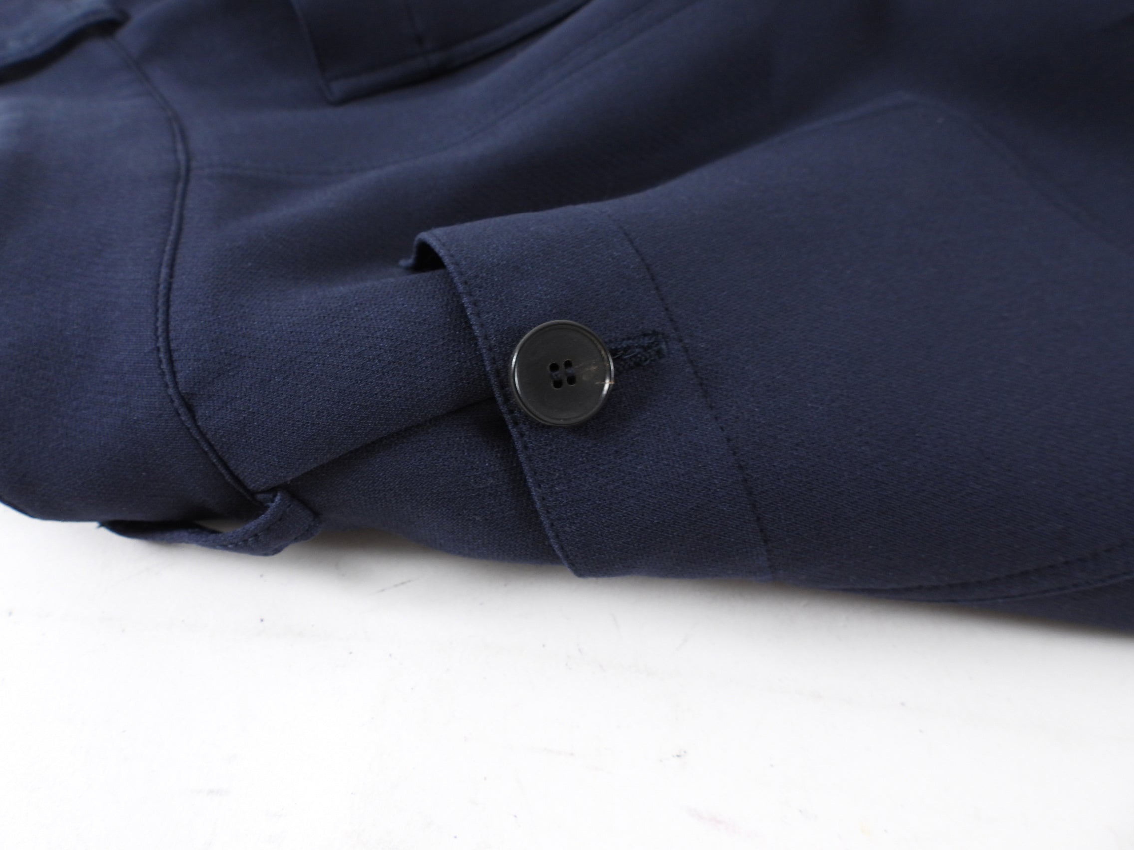 Christian Dior Navy Front Patch Pocket Trousers - 8/10