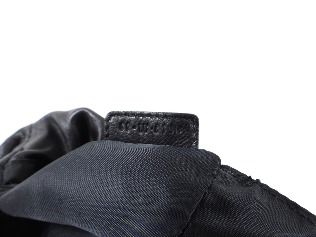 Dior Delices Small Black Cannage Chain Strap Bag