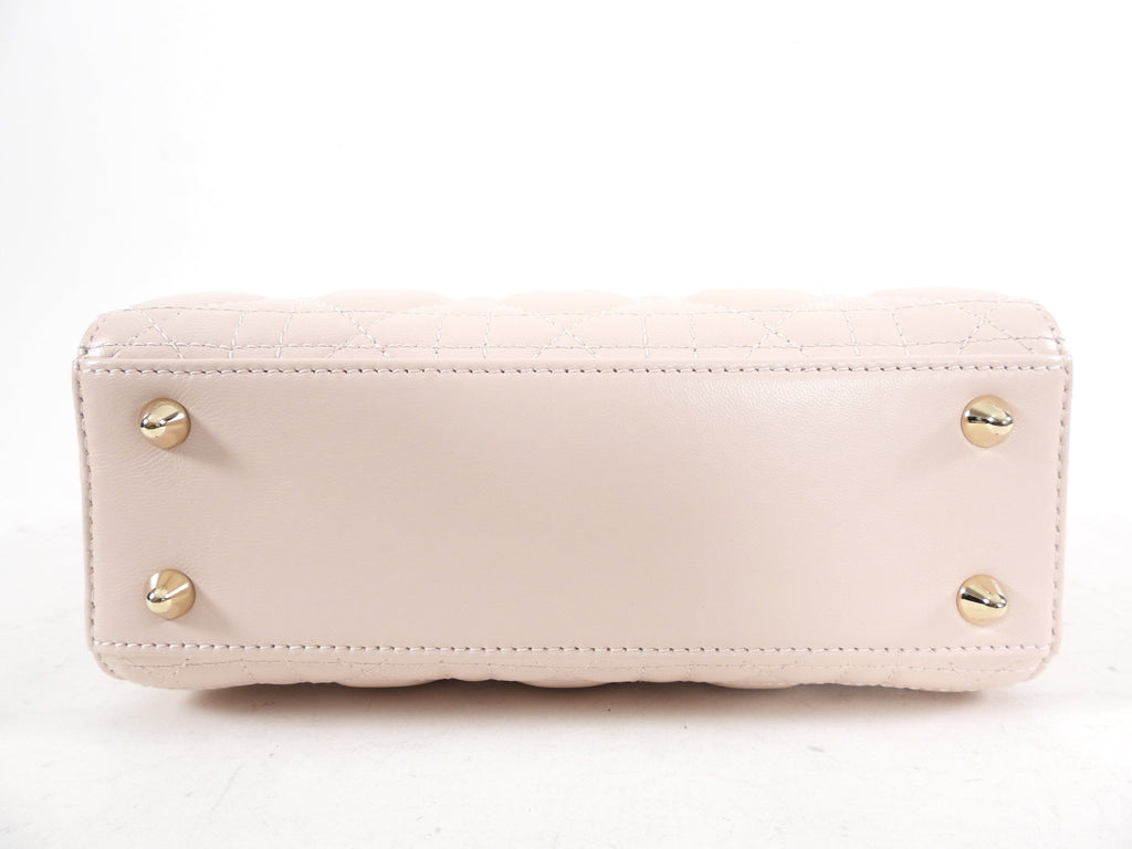 Dior Small Light Pink My Lady Dior Cannage Crossbody Bag