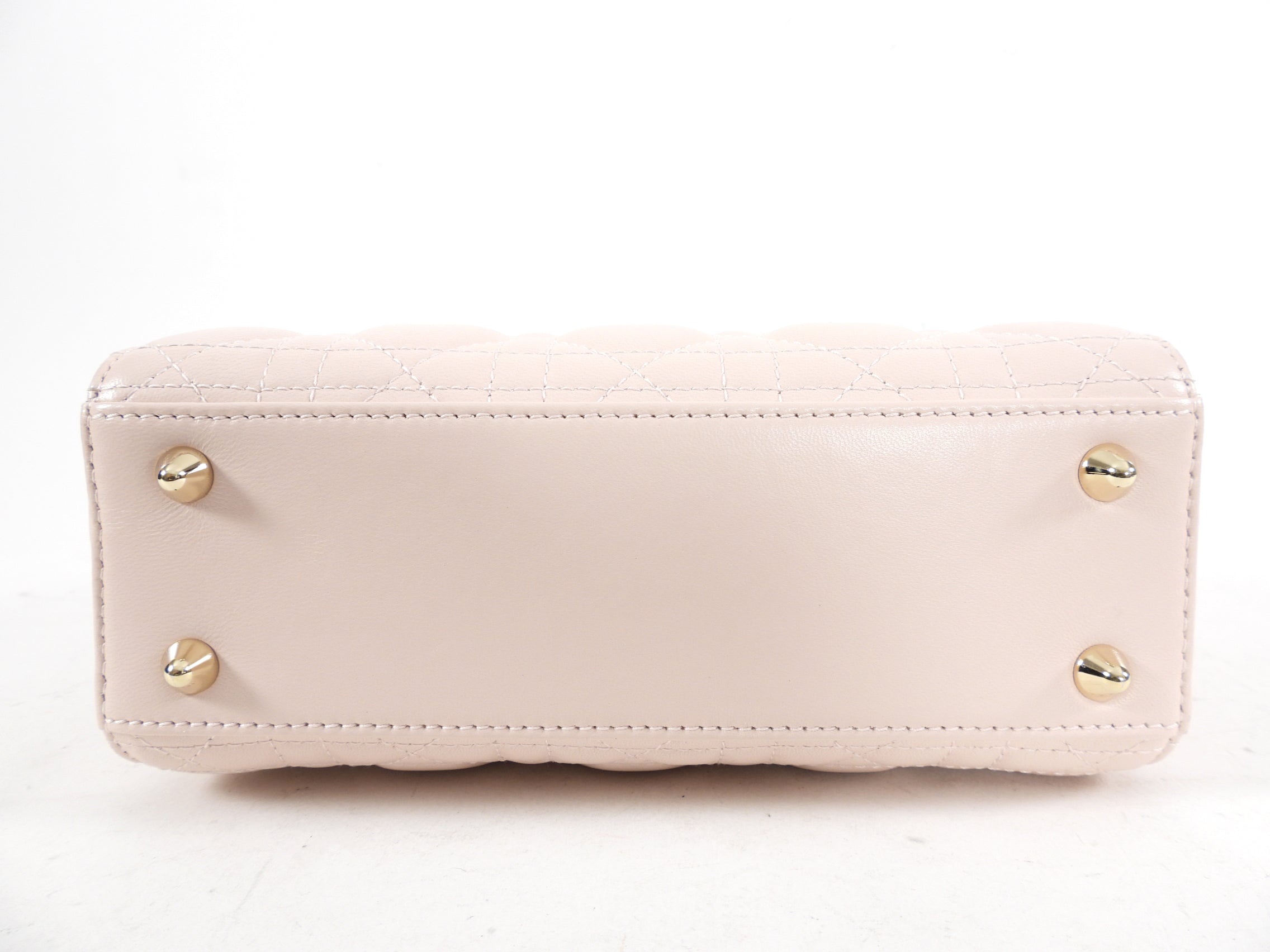 Dior Small Light Pink My Lady Dior Cannage Crossbody Bag