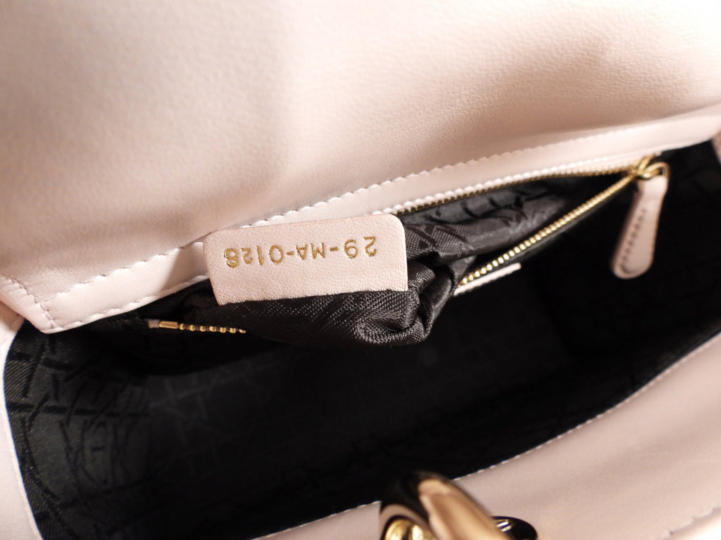 Dior Small Light Pink My Lady Dior Cannage Crossbody Bag