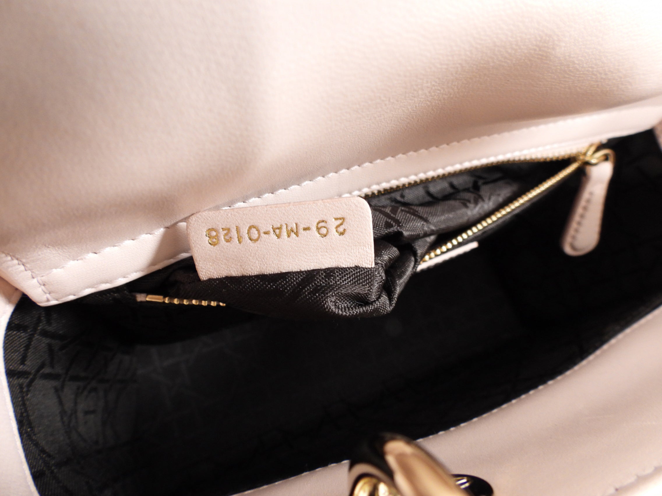 Dior Small Light Pink My Lady Dior Cannage Crossbody Bag