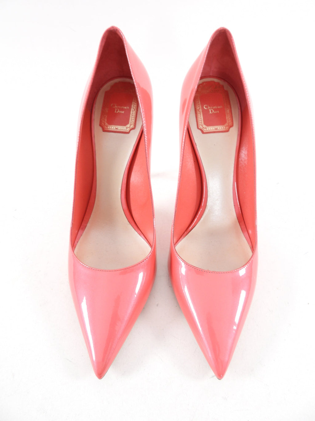 Christian Dior Pink Patent Leather Pumps - 41