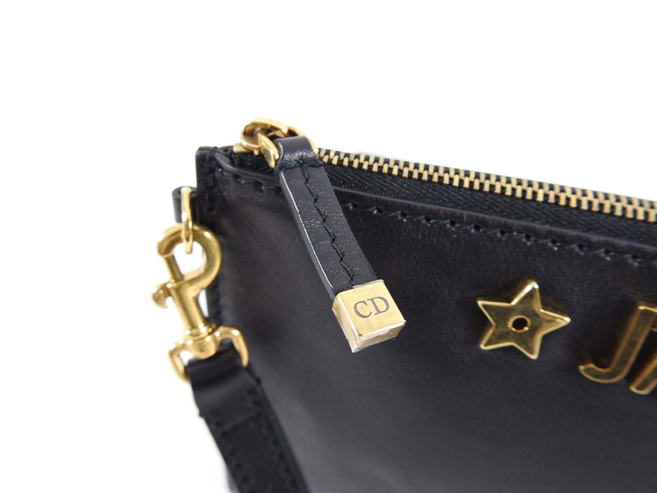 Dior J'adior Small Zippered Wristlet Pouch Bag
