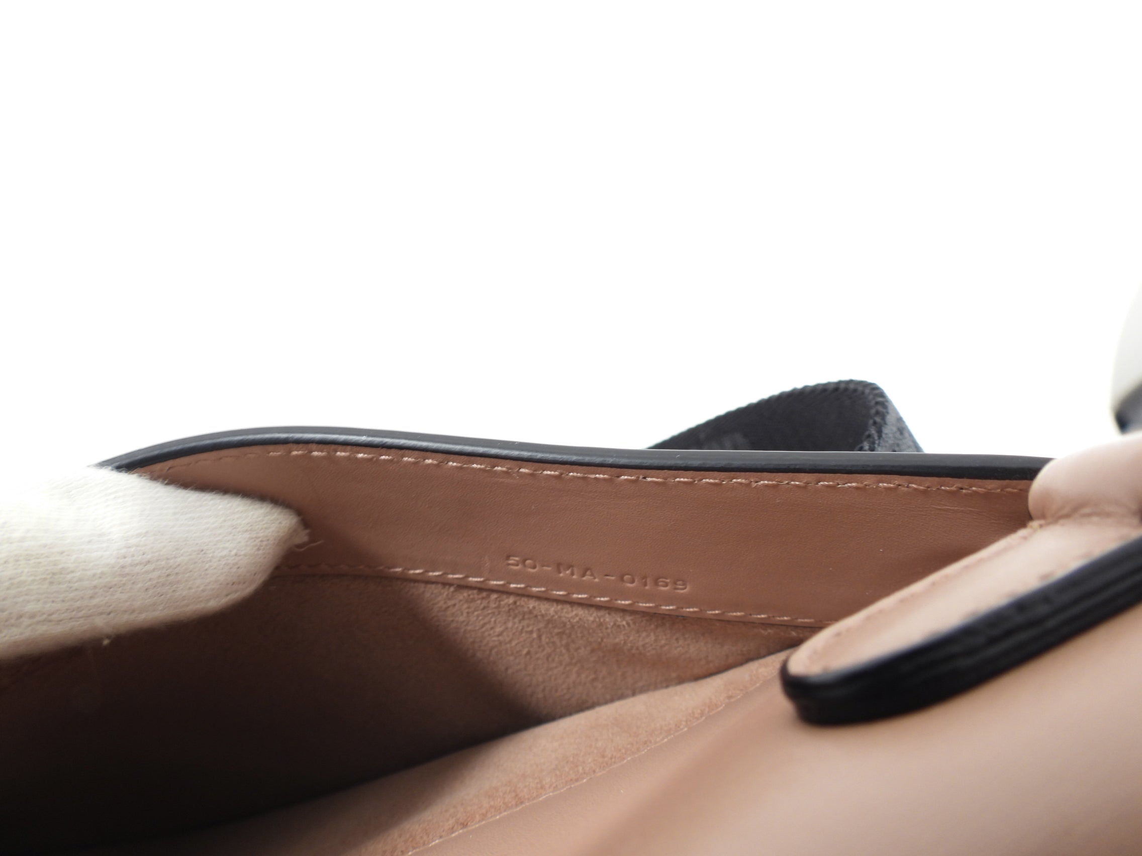 Dior Nude Leather Saddle Belt Bag