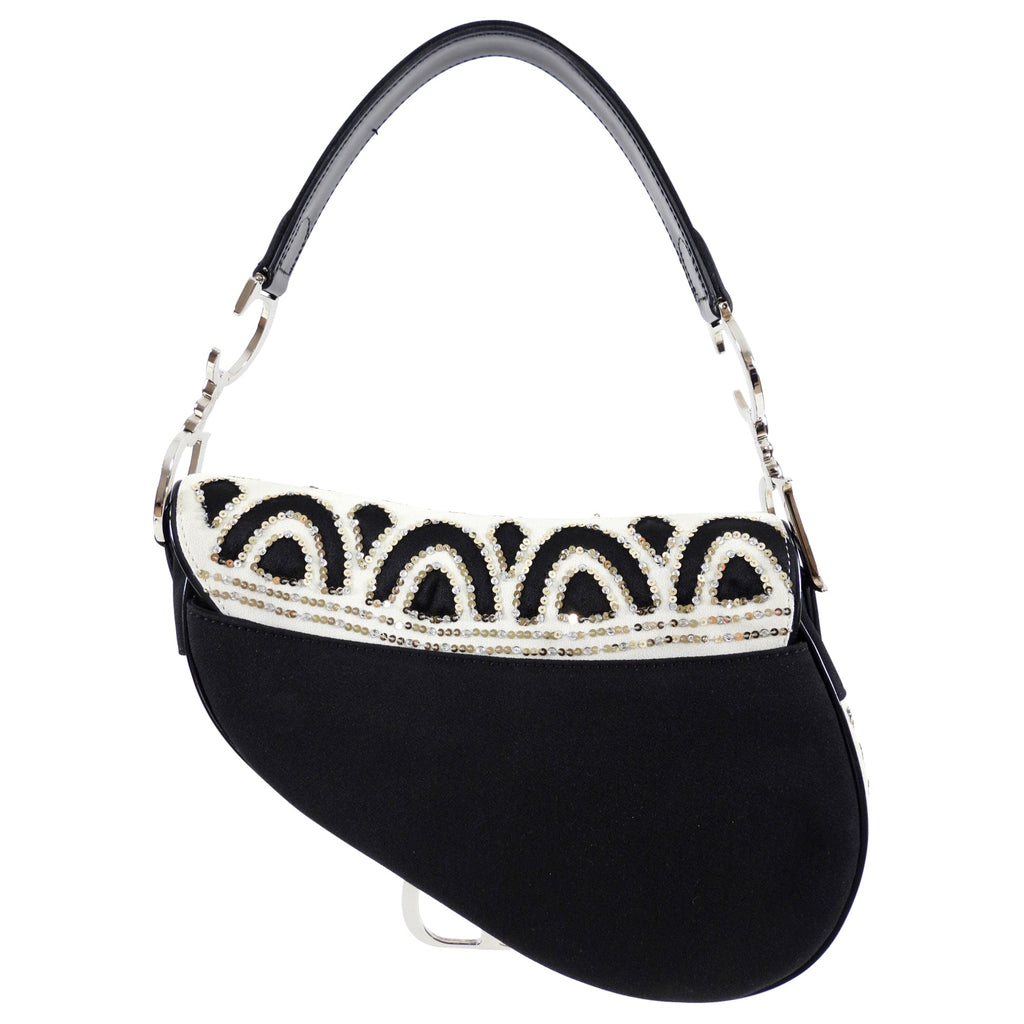 Christian Dior John Galliano Limited Edition Sequin Saddle Bag