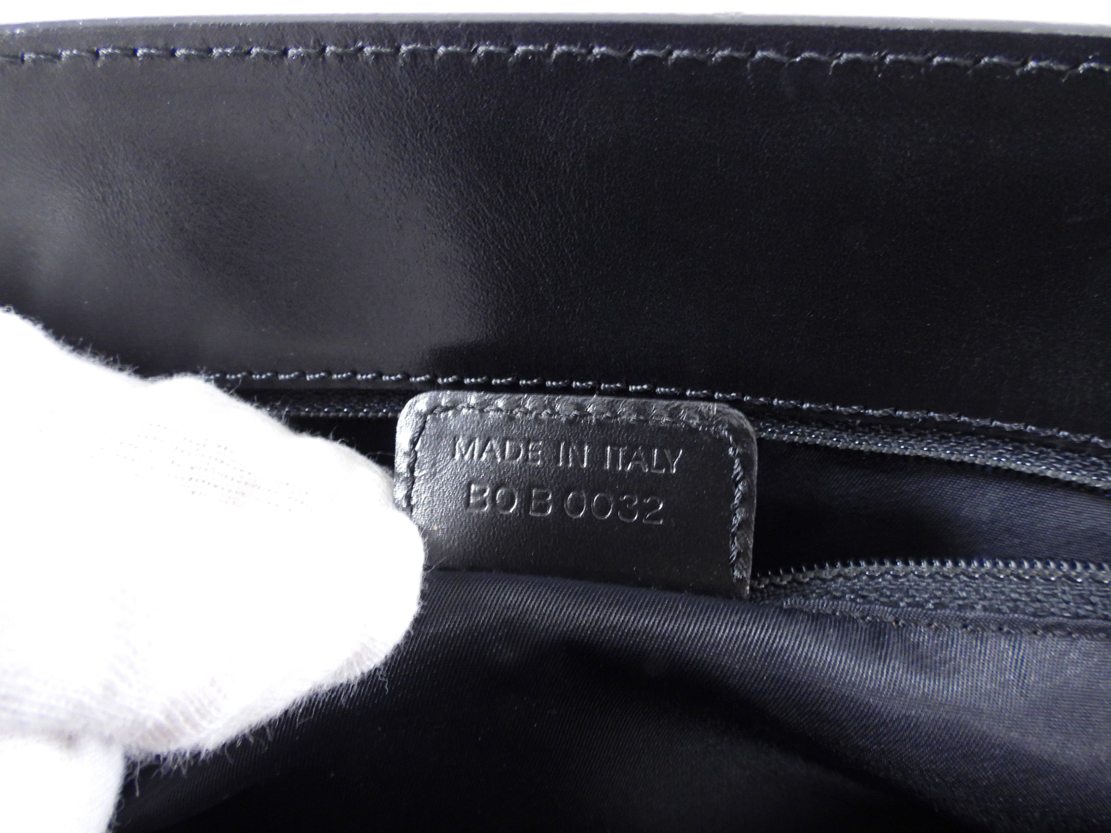 Dior Vintage Dark Midnight Navy Oblique Monogram Tote Bag