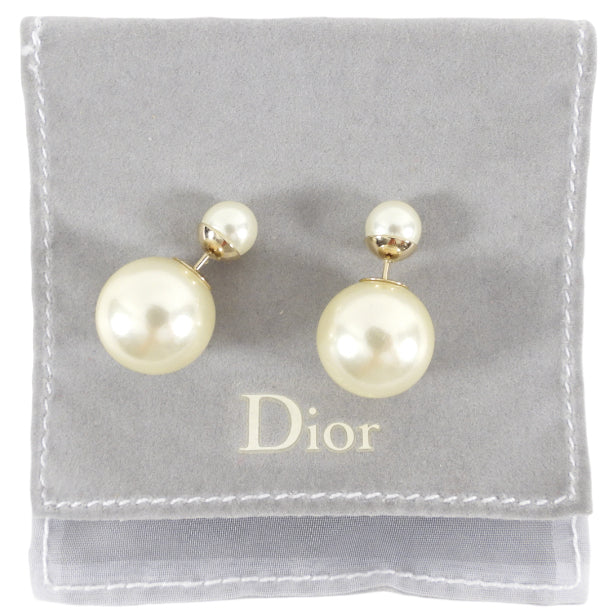 Christian Dior Tribales Faux Pearl Earrings