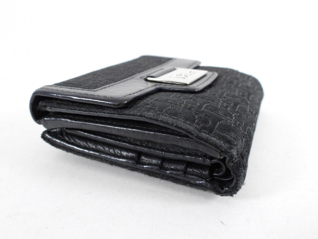 Dior Street Chic Vintage Monogram Compact Wallet