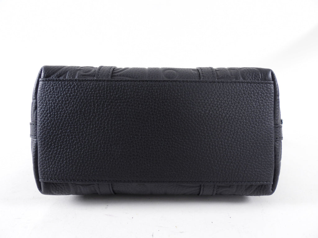 Christian Dior Black Gravity Leather Weekender 25 Bag
