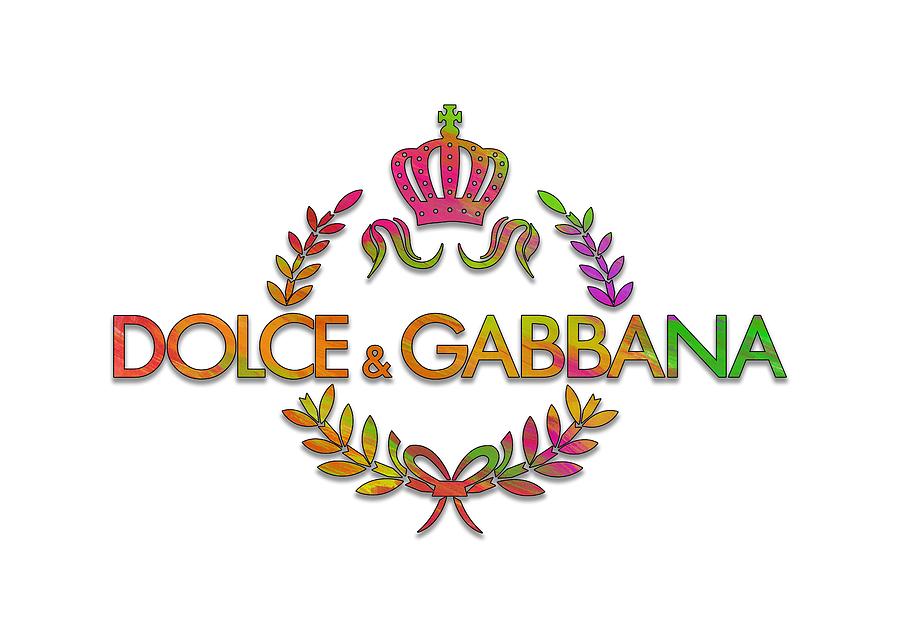 DOLCE &amp; GABBANA HEART CREST PRINT T-SHIRT