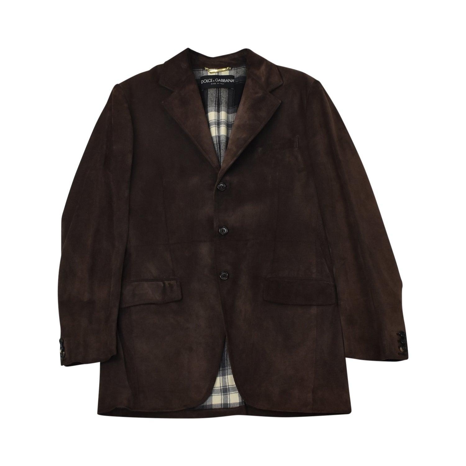 DOLCE & GABBANA Brown Mens SIZE 50 Blazer