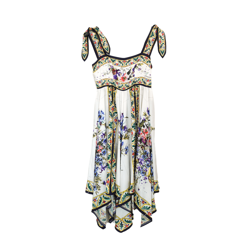 Dolce & Gabbana Handkerchief Dress - 36