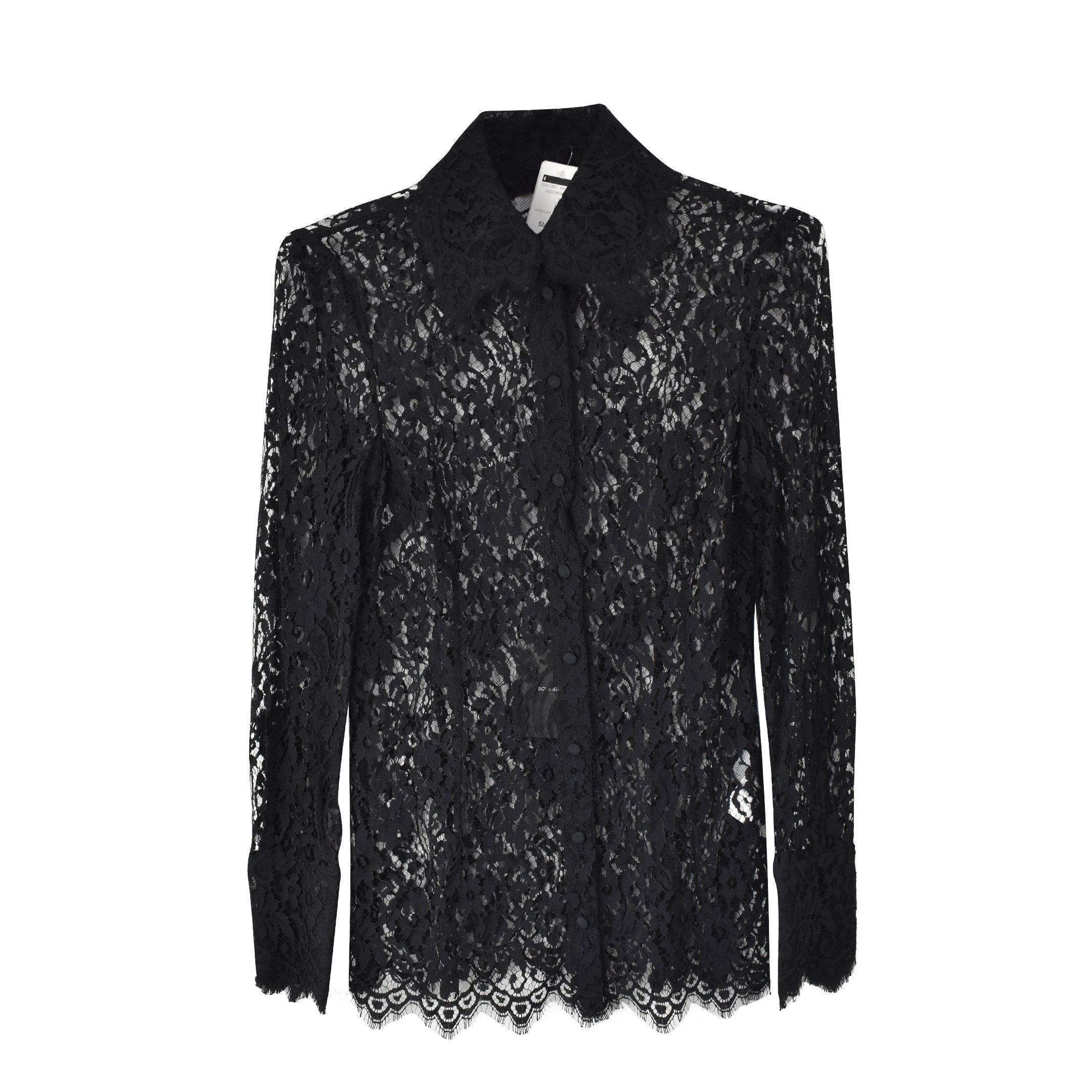 Dolce & Gabbana Lace Blouse - Women's 40