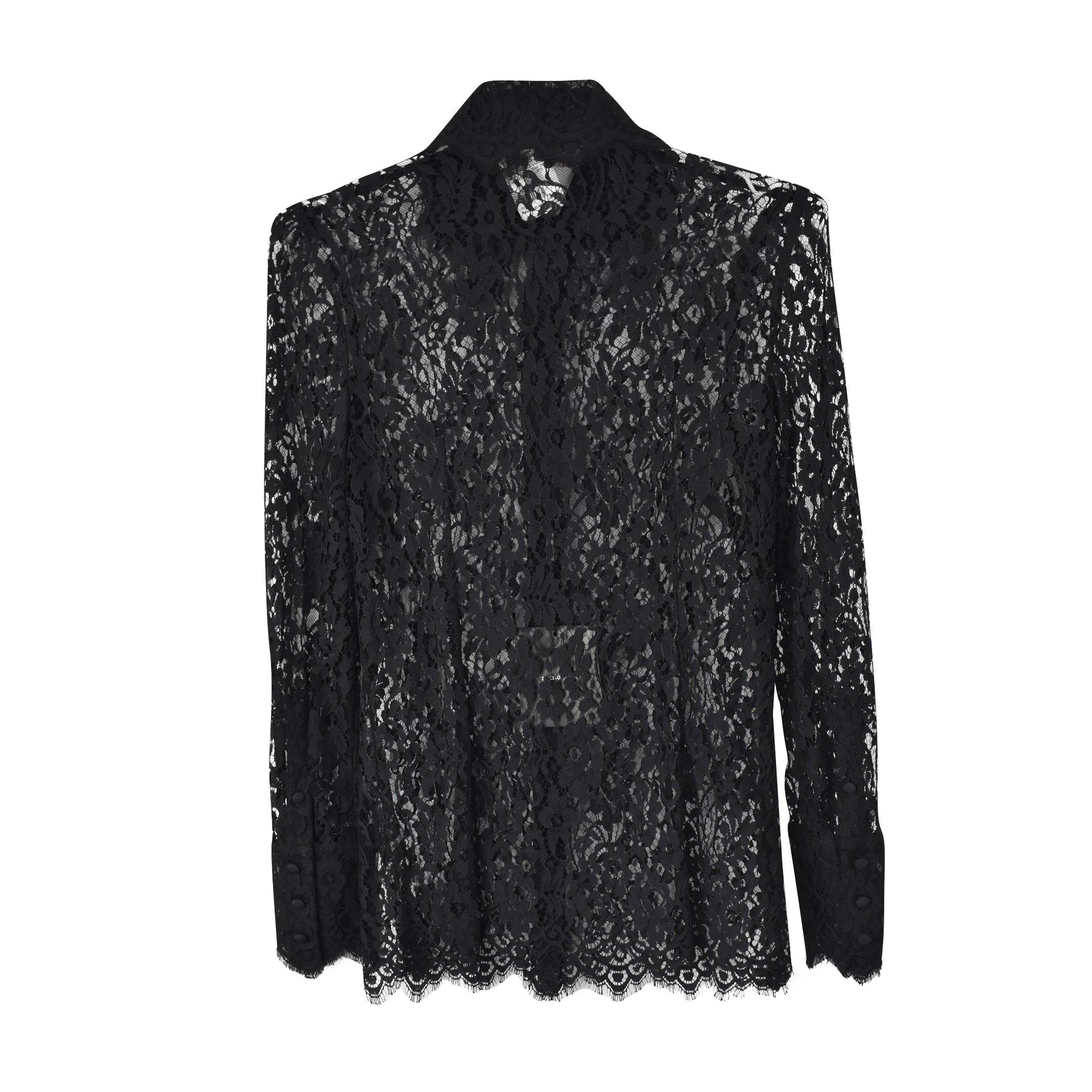 Dolce & Gabbana Lace Blouse - Women's 40