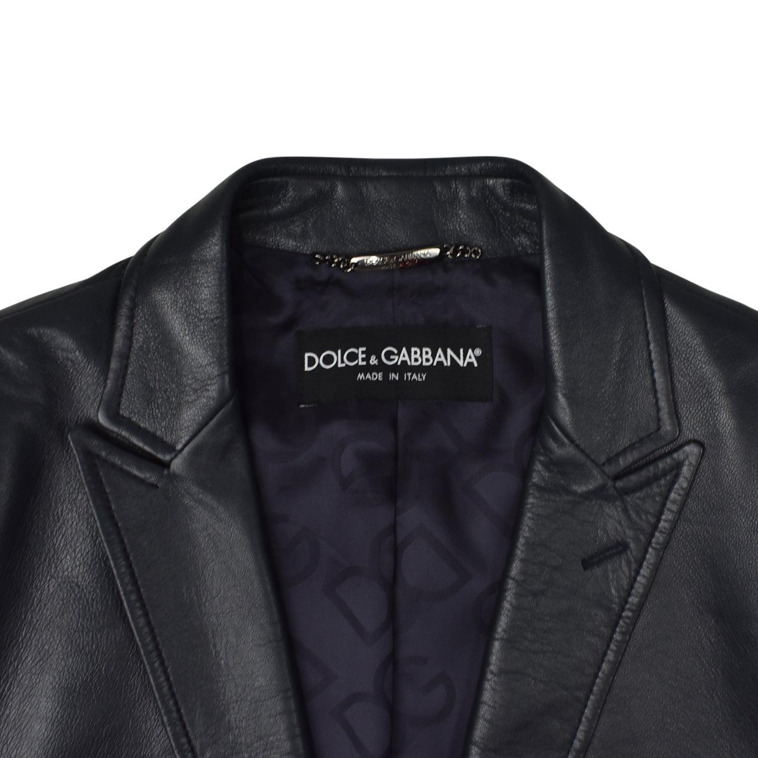 DOLCE & GABBANA Navy Mens SIZE 50 Blazer