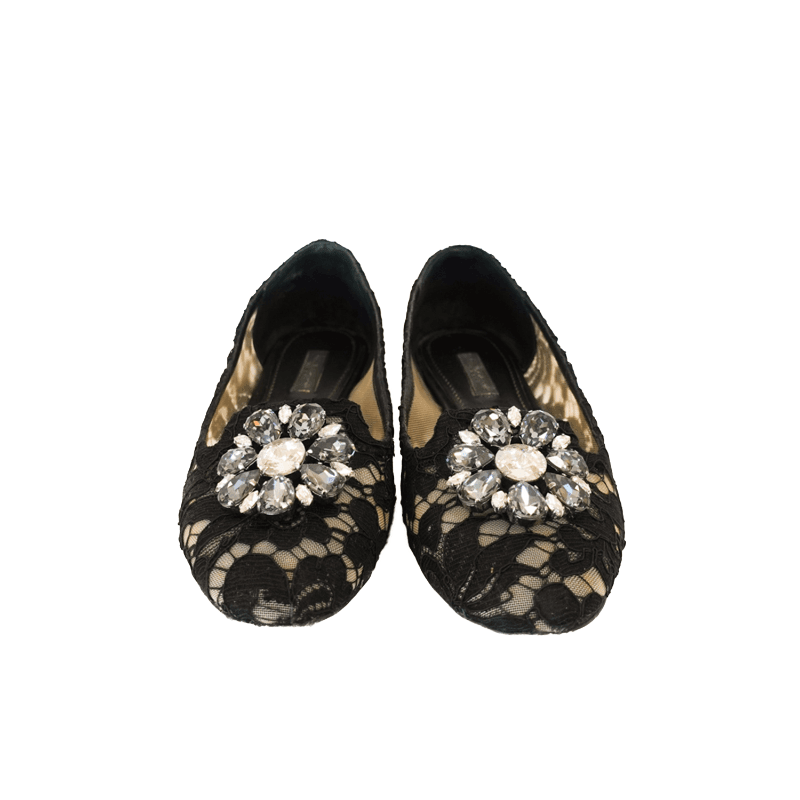 Dolce & Gabbana 'Vally' Flats - 36.5